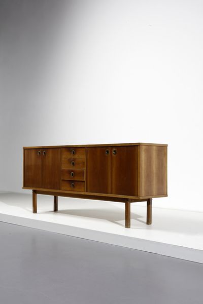 MANIFATTURA ITALIANA : Credenza  - Asta Asta 370 | DESIGN E ARTI DECORATIVE DEL NOVECENTO Virtuale - Associazione Nazionale - Case d'Asta italiane