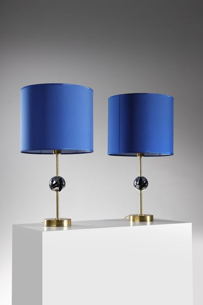 BANCI FIRENZE : Coppia di lampade da tavolo  - Asta Asta 370 | DESIGN E ARTI DECORATIVE DEL NOVECENTO Virtuale - Associazione Nazionale - Case d'Asta italiane