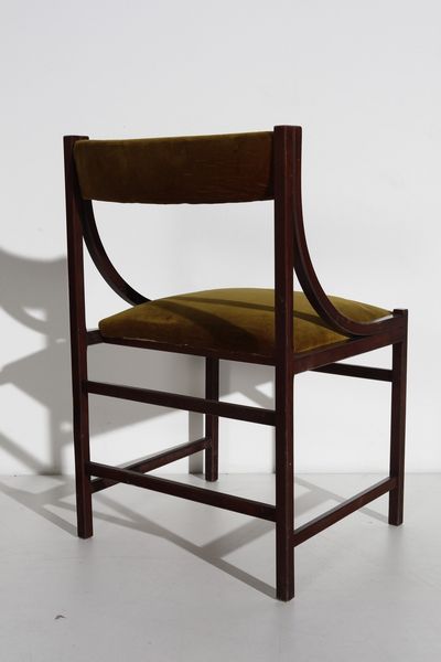 MANIFATTURA ITALIANA : Sei sedie  - Asta Asta 370 | DESIGN E ARTI DECORATIVE DEL NOVECENTO Virtuale - Associazione Nazionale - Case d'Asta italiane