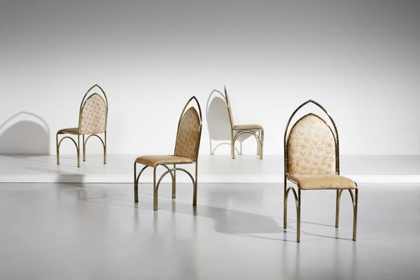 STUDIO ROMA : Quattro sedie  - Asta Asta 370 | DESIGN E ARTI DECORATIVE DEL NOVECENTO Virtuale - Associazione Nazionale - Case d'Asta italiane