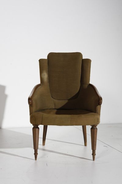 MANIFATTURA ITALIANA : Coppia di poltroncine  - Asta Asta 370 | DESIGN E ARTI DECORATIVE DEL NOVECENTO Virtuale - Associazione Nazionale - Case d'Asta italiane