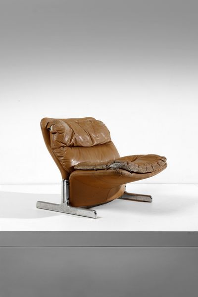 GIAMPIERO VITELLI & TITINA AMMANNATI : Poltrona Sandwich per Brunati  - Asta Asta 370 | DESIGN E ARTI DECORATIVE DEL NOVECENTO Virtuale - Associazione Nazionale - Case d'Asta italiane