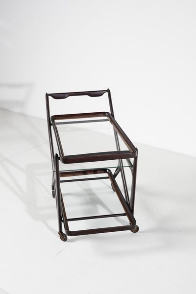 LACCA CESARE (n. 1929) : Carrello  - Asta Asta 370 | DESIGN E ARTI DECORATIVE DEL NOVECENTO Virtuale - Associazione Nazionale - Case d'Asta italiane