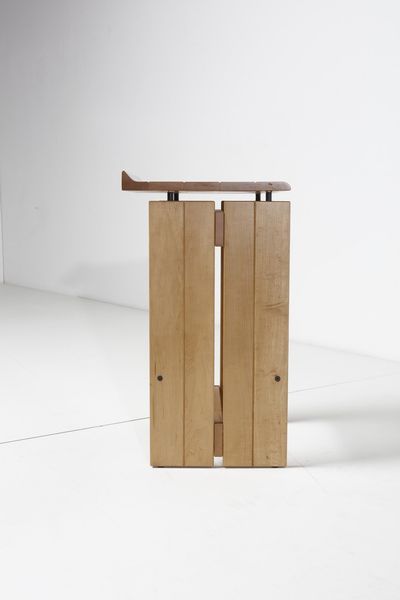 SCARPA CARLO (1906 - 1978) : attribuito. Tre sgabelli  - Asta Asta 370 | DESIGN E ARTI DECORATIVE DEL NOVECENTO Virtuale - Associazione Nazionale - Case d'Asta italiane