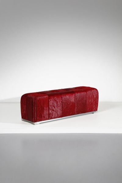 MANIFATTURA ITALIANA : Pouf  - Asta Asta 370 | DESIGN E ARTI DECORATIVE DEL NOVECENTO Virtuale - Associazione Nazionale - Case d'Asta italiane