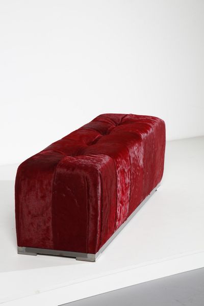 MANIFATTURA ITALIANA : Pouf  - Asta Asta 370 | DESIGN E ARTI DECORATIVE DEL NOVECENTO Virtuale - Associazione Nazionale - Case d'Asta italiane