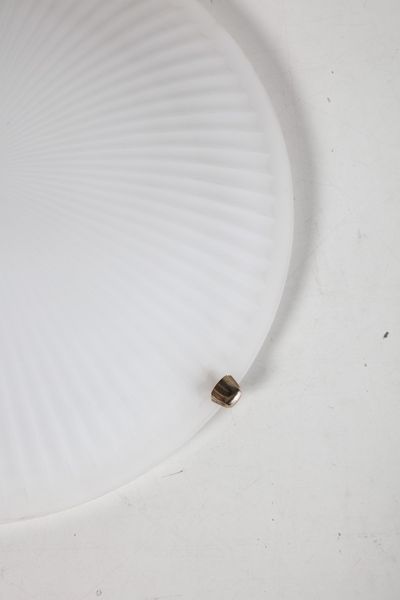 MANIFATTURA ITALIANA : Lampada a plafoniera  - Asta Asta 370 | DESIGN E ARTI DECORATIVE DEL NOVECENTO Virtuale - Associazione Nazionale - Case d'Asta italiane