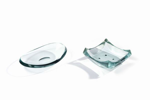 GALLOTTI E RADICE : Coppia di svuotatasche  - Asta Asta 370 | DESIGN E ARTI DECORATIVE DEL NOVECENTO Virtuale - Associazione Nazionale - Case d'Asta italiane