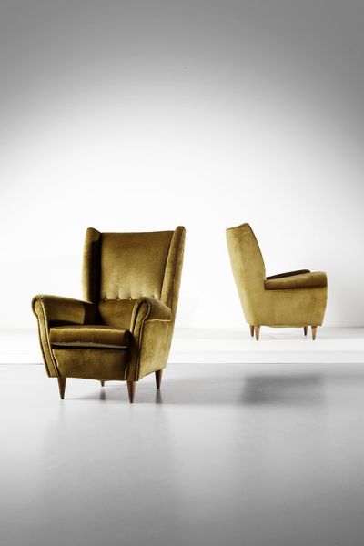 MANIFATTURA ITALIANA : Copia poltrone  - Asta Asta 370 | DESIGN E ARTI DECORATIVE DEL NOVECENTO Virtuale - Associazione Nazionale - Case d'Asta italiane