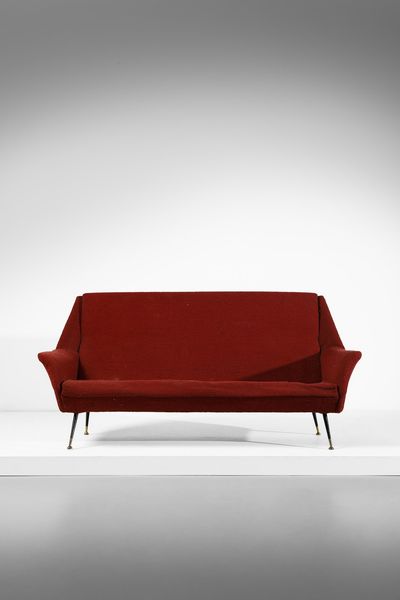 MANIFATTURA ITALIANA : Divano  - Asta Asta 370 | DESIGN E ARTI DECORATIVE DEL NOVECENTO Virtuale - Associazione Nazionale - Case d'Asta italiane