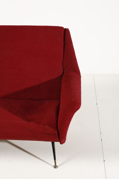 MANIFATTURA ITALIANA : Divano  - Asta Asta 370 | DESIGN E ARTI DECORATIVE DEL NOVECENTO Virtuale - Associazione Nazionale - Case d'Asta italiane