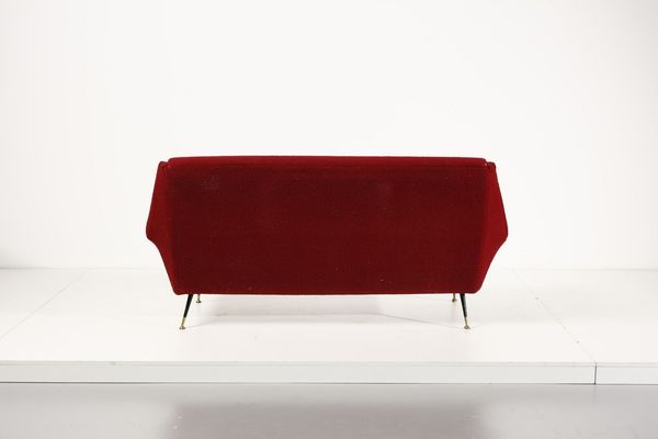 MANIFATTURA ITALIANA : Divano  - Asta Asta 370 | DESIGN E ARTI DECORATIVE DEL NOVECENTO Virtuale - Associazione Nazionale - Case d'Asta italiane