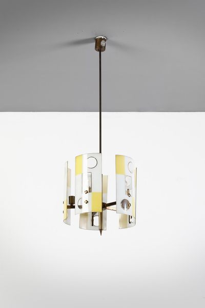 MANIFATTURA ITALIANA : Lampada a sospensione  - Asta Asta 370 | DESIGN E ARTI DECORATIVE DEL NOVECENTO Virtuale - Associazione Nazionale - Case d'Asta italiane
