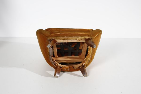 ULRICH GUGLIELMO (1904 - 1977) : attribuito. Poltrona  - Asta Asta 370 | DESIGN E ARTI DECORATIVE DEL NOVECENTO Virtuale - Associazione Nazionale - Case d'Asta italiane