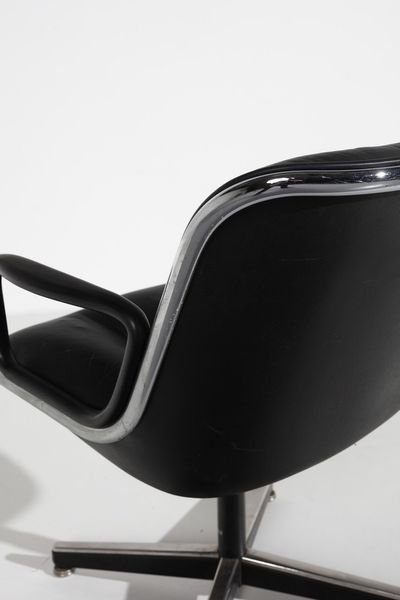 KNOLL : Sedia girevole Pollock  - Asta Asta 370 | DESIGN E ARTI DECORATIVE DEL NOVECENTO Virtuale - Associazione Nazionale - Case d'Asta italiane