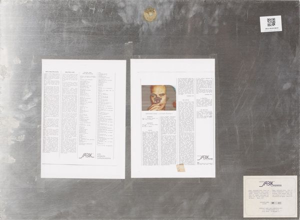 DIAS ANTONIO (1944 - 2018) : A public portraits  - Asta Asta 370 | DESIGN E ARTI DECORATIVE DEL NOVECENTO Virtuale - Associazione Nazionale - Case d'Asta italiane