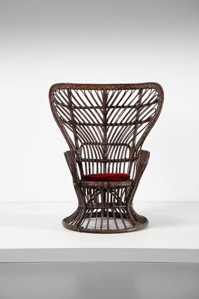 CARMINATI LIO : Poltrona per Casa&Giardino  - Asta Asta 370 | DESIGN E ARTI DECORATIVE DEL NOVECENTO Virtuale - Associazione Nazionale - Case d'Asta italiane