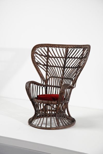 CARMINATI LIO : Poltrona per Casa&Giardino  - Asta Asta 370 | DESIGN E ARTI DECORATIVE DEL NOVECENTO Virtuale - Associazione Nazionale - Case d'Asta italiane