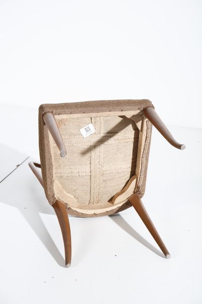 MANIFATTURA ITALIANA : Quattro sedie  - Asta Asta 370 | DESIGN E ARTI DECORATIVE DEL NOVECENTO Virtuale - Associazione Nazionale - Case d'Asta italiane