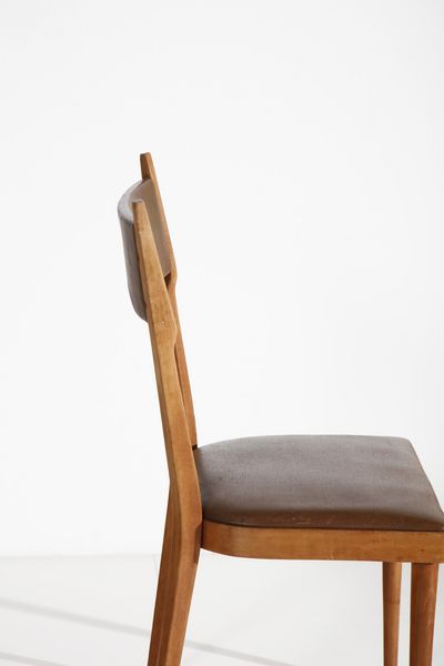 DE CARLI CARLO (1910 - 1999) : nello stile di. Quattro sedie  - Asta Asta 370 | DESIGN E ARTI DECORATIVE DEL NOVECENTO Virtuale - Associazione Nazionale - Case d'Asta italiane