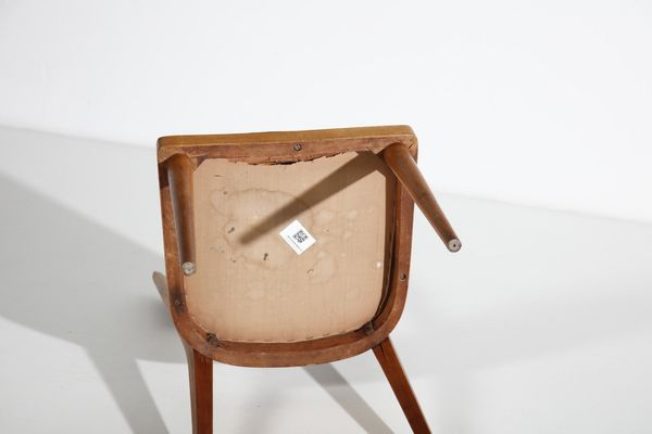 DE CARLI CARLO (1910 - 1999) : nello stile di. Quattro sedie  - Asta Asta 370 | DESIGN E ARTI DECORATIVE DEL NOVECENTO Virtuale - Associazione Nazionale - Case d'Asta italiane