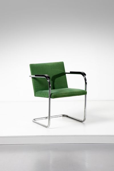 MANIFATTURA ITALIANA : Poltroncina razionalista  - Asta Asta 370 | DESIGN E ARTI DECORATIVE DEL NOVECENTO Virtuale - Associazione Nazionale - Case d'Asta italiane