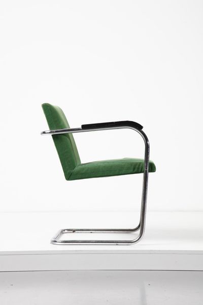 MANIFATTURA ITALIANA : Poltroncina razionalista  - Asta Asta 370 | DESIGN E ARTI DECORATIVE DEL NOVECENTO Virtuale - Associazione Nazionale - Case d'Asta italiane