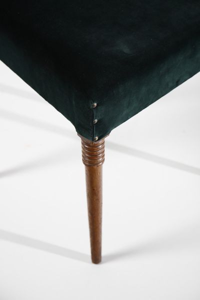 MANIFATTURA ITALIANA : Coppia di sedie  - Asta Asta 370 | DESIGN E ARTI DECORATIVE DEL NOVECENTO Virtuale - Associazione Nazionale - Case d'Asta italiane