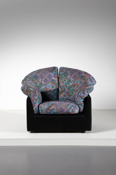 MANIFATTURA ITALIANA : Poltrona  - Asta Asta 370 | DESIGN E ARTI DECORATIVE DEL NOVECENTO Virtuale - Associazione Nazionale - Case d'Asta italiane