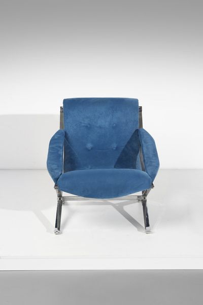 MOSCATELLI GIULIO (1917 - 1994) : Poltrona Sayonara per Formanova  - Asta Asta 370 | DESIGN E ARTI DECORATIVE DEL NOVECENTO Virtuale - Associazione Nazionale - Case d'Asta italiane