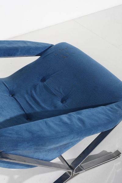 MOSCATELLI GIULIO (1917 - 1994) : Poltrona Sayonara per Formanova  - Asta Asta 370 | DESIGN E ARTI DECORATIVE DEL NOVECENTO Virtuale - Associazione Nazionale - Case d'Asta italiane