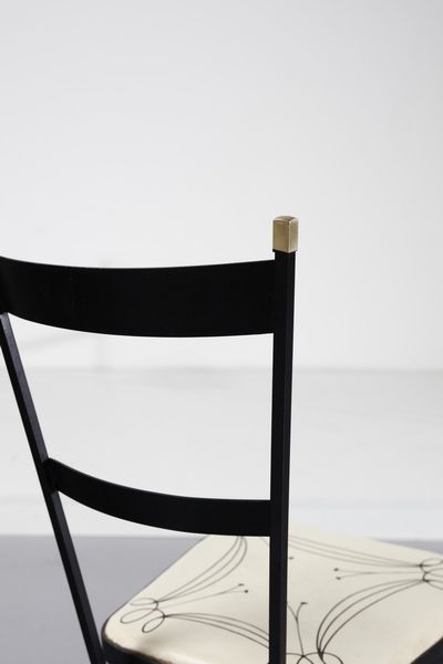 MANIFATTURA ITALIANA : Quattro sedie  - Asta Asta 370 | DESIGN E ARTI DECORATIVE DEL NOVECENTO Virtuale - Associazione Nazionale - Case d'Asta italiane