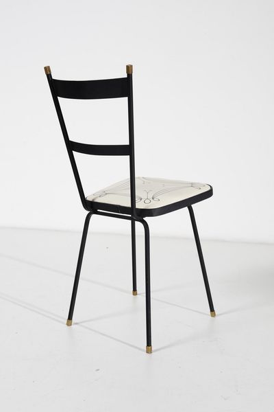 MANIFATTURA ITALIANA : Quattro sedie  - Asta Asta 370 | DESIGN E ARTI DECORATIVE DEL NOVECENTO Virtuale - Associazione Nazionale - Case d'Asta italiane