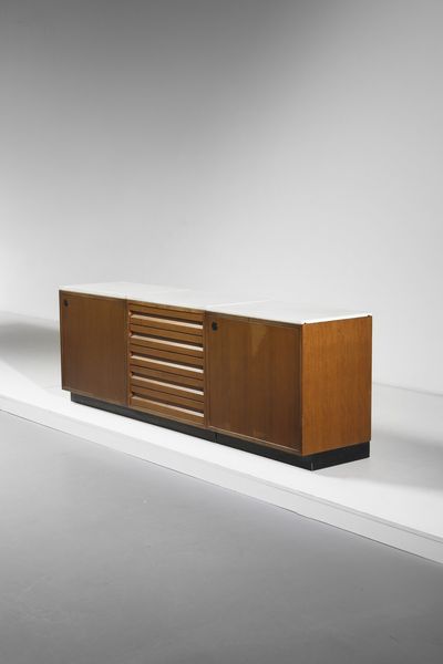 MANIFATTURA ITALIANA : Credenza  - Asta Asta 370 | DESIGN E ARTI DECORATIVE DEL NOVECENTO Virtuale - Associazione Nazionale - Case d'Asta italiane