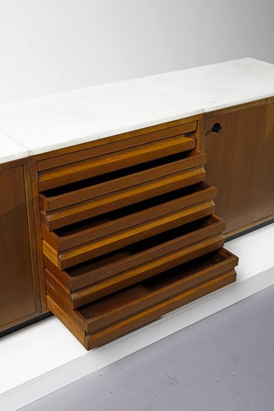 MANIFATTURA ITALIANA : Credenza  - Asta Asta 370 | DESIGN E ARTI DECORATIVE DEL NOVECENTO Virtuale - Associazione Nazionale - Case d'Asta italiane