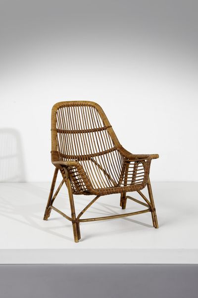 MANIFATTURA ITALIANA : Poltrona  - Asta Asta 370 | DESIGN E ARTI DECORATIVE DEL NOVECENTO Virtuale - Associazione Nazionale - Case d'Asta italiane