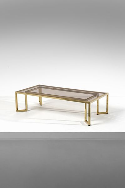 PETTI SANDRO (n. 1927) : attribuito. Tavolino da salotto  - Asta Asta 370 | DESIGN E ARTI DECORATIVE DEL NOVECENTO Virtuale - Associazione Nazionale - Case d'Asta italiane