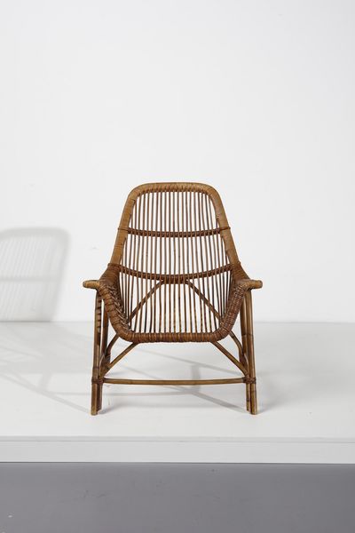 MANIFATTURA ITALIANA : Poltrona  - Asta Asta 370 | DESIGN E ARTI DECORATIVE DEL NOVECENTO Virtuale - Associazione Nazionale - Case d'Asta italiane