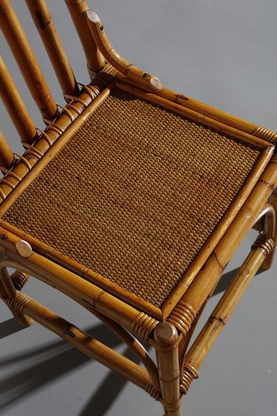 MANIFATTURA ITALIANA : Quattro sedie  - Asta Asta 370 | DESIGN E ARTI DECORATIVE DEL NOVECENTO Virtuale - Associazione Nazionale - Case d'Asta italiane