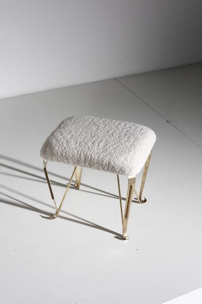 COLLI PIER LUIGI (1895 - 1968) : Coppia di sgabelli  - Asta Asta 370 | DESIGN E ARTI DECORATIVE DEL NOVECENTO Virtuale - Associazione Nazionale - Case d'Asta italiane