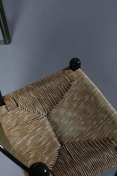 MANIFATTURA ITALIANA : Otto sedie  - Asta Asta 370 | DESIGN E ARTI DECORATIVE DEL NOVECENTO Virtuale - Associazione Nazionale - Case d'Asta italiane