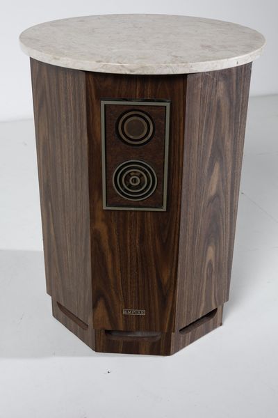 MANIFATTURA ITALIANA : Coppia di casse acustiche  - Asta Asta 370 | DESIGN E ARTI DECORATIVE DEL NOVECENTO Virtuale - Associazione Nazionale - Case d'Asta italiane