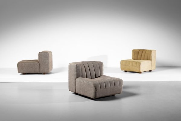 AGNOLI TITO (1931 - 2012) : Tre poltrone 900 per Arflex  - Asta Asta 370 | DESIGN E ARTI DECORATIVE DEL NOVECENTO Virtuale - Associazione Nazionale - Case d'Asta italiane