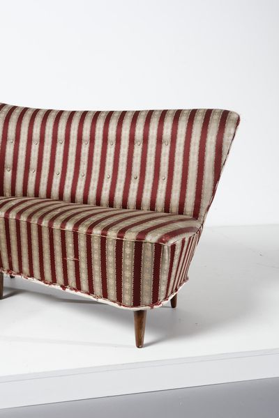 ISA BERGAMO : Divano  - Asta Asta 370 | DESIGN E ARTI DECORATIVE DEL NOVECENTO Virtuale - Associazione Nazionale - Case d'Asta italiane