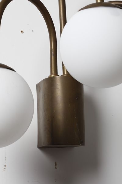 MANIFATTURA ITALIANA : Coppia di lampade da parete  - Asta Asta 370 | DESIGN E ARTI DECORATIVE DEL NOVECENTO Virtuale - Associazione Nazionale - Case d'Asta italiane