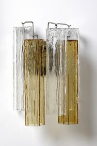 BAROVIER & TOSO : Coppia di applique  - Asta Asta 370 | DESIGN E ARTI DECORATIVE DEL NOVECENTO Virtuale - Associazione Nazionale - Case d'Asta italiane