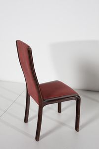 MANIFATTURA ITALIANA : Otto sedie  - Asta Asta 370 | DESIGN E ARTI DECORATIVE DEL NOVECENTO Virtuale - Associazione Nazionale - Case d'Asta italiane