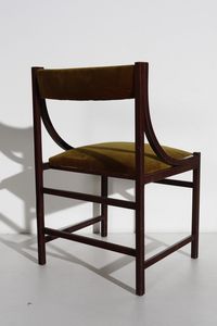 MANIFATTURA ITALIANA : Sei sedie  - Asta Asta 370 | DESIGN E ARTI DECORATIVE DEL NOVECENTO Virtuale - Associazione Nazionale - Case d'Asta italiane