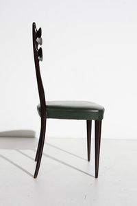 MANIFATTURA ITALIANA : Cinque sedie  - Asta Asta 370 | DESIGN E ARTI DECORATIVE DEL NOVECENTO Virtuale - Associazione Nazionale - Case d'Asta italiane