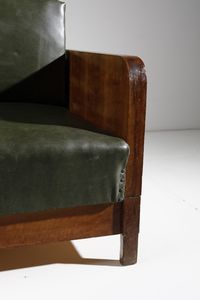 MANIFATTURA ITALIANA : Divano  - Asta Asta 370 | DESIGN E ARTI DECORATIVE DEL NOVECENTO Virtuale - Associazione Nazionale - Case d'Asta italiane